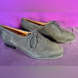 LADIES BEAUTIFEEL LACE UP Black LEATHER SHOES BNIB Sz 8.5/39 NEW IN BOX!!!